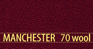 Сукно "Manchester 70 Burgundy competition" ш2.0м 498557-NScprt