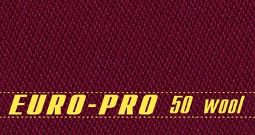 Сукно "Euro Pro 50" ш1.98м Burgundy 311835-NScprt