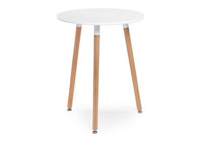 Стол Lorini 60х70 white / wood 15354-mwdvl