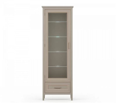 Шкаф-витрина Классик REG1W1SZK с подсветкой 21308-blBRWl