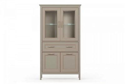 Шкаф-витрина Классик REG2W2D1S/170 с подсветкой 21312-blBRWl
