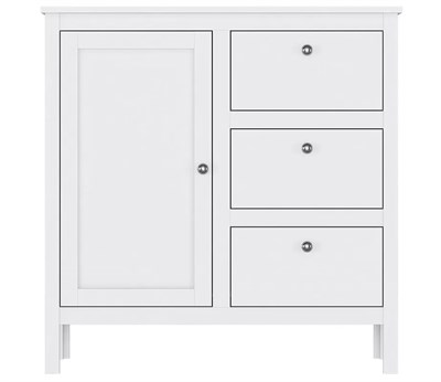 Тумба Ева (Хельга) KOM1D3S/95 белый BRW70003733-blBRWl