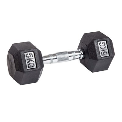 Гантель гексагональная обрезиненная PROFI-FIT  5 кг арт-im1vqvmtsitz-tmzspr
