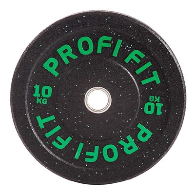 Диск для штанги (резиновая крошка) D51 мм PROFI-FIT 10 кг арт-ro90jdodrwk3-tmzspr