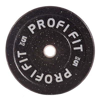Диск для штанги (резиновая крошка) D51 мм PROFI-FIT 5 кг арт-5b457ekevkn1-tmzspr