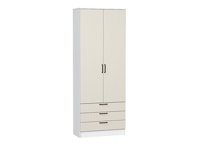 Шкаф двухстворчатый Стиль ШК-803 с ящиками Белый, Cashmere In 2S sppr5VVTtoAR63262