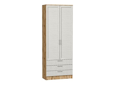 Шкаф двухстворчатый Стиль ШК-803 с ящиками Дуб Вотан, Cappuccino Softwood sppr5VVTtoAR63296