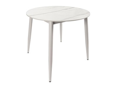 Стол Uni-Form-R.2B, столешница Каменная плита  White Matt, каркас Сталь  SGrey,  727*800*800 sppr5VVTtoAR68681