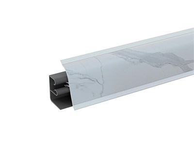 Плинтус для столешницы АР-740,  Пластик  ,  Гранит белый  ,  37*3000*24 sppr5VVTtoAR122-0047 (47729)