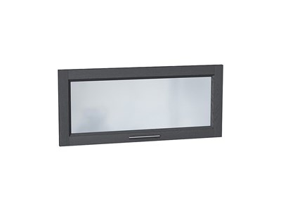 Фасад  ФОП Сканди Magic Fog 35.80 Graphite Softwood,    МДФ/Стекло  Graphite Softwood,  354*796*18 sppr5VVTtoAR078-5833 (48516)
