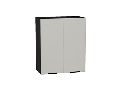 Кухонный  Шкаф верхний с 2-мя дверцами Евро Graphite, Агат, 720, 600, каркас ЛДСП  Graphite, фасад МДФ  Агат,  716*600*318 sppr5VVTtoAR59133