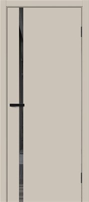 Межкомнатная дверь 200*90, Браво-0.40 П, Cream Silk / Mirox Grey , ПЭТ sp2510BR_169-1053