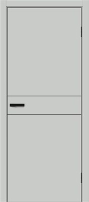 Межкомнатная дверь  200*80 , Браво-0.24 П, Grey Silk , ПЭТ sp2510BR_169-0591