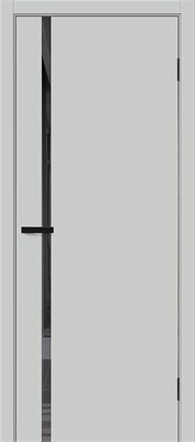 Межкомнатная дверь 200*90, Браво-0.40 П, Grey Silk / Mirox Grey , ПЭТ sp2510BR_169-1057