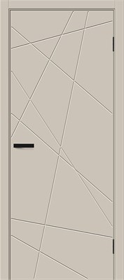 Межкомнатная дверь 200*90, Граффити-5.Д.П, Cream Silk , ПЭТ sp2510BR_169-0172