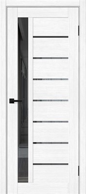 Межкомнатная дверь 200*60, Браво-27, Snow Melinga / Mirox Grey , Эко Шпон sp2510BR_153-1473