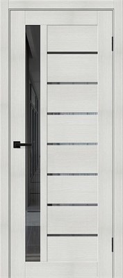 Межкомнатная дверь 200*90, Браво-27, Bianco Melinga / Mirox Grey , Эко Шпон sp2510BR_153-7565