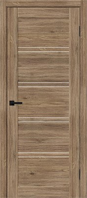Межкомнатная дверь 200*90, Браво-28, Original Oak / Magic Fog , Эко Шпон sp2510BR_153-1468