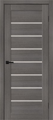 Межкомнатная дверь 190*55, Браво-22, Grey Melinga / Magic Fog , Эко Шпон sp2510BR_153-1430