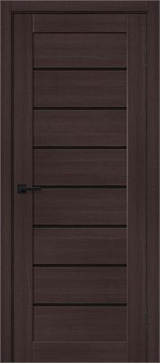 Межкомнатная дверь 200*80, Браво-22, Wenge Melinga / Black Shine , Эко Шпон sp2510BR_153-4357