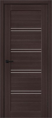 Межкомнатная дверь 200*70, Браво-28, Wenge Melinga / Magic Fog , Эко Шпон sp2510BR_153-1125