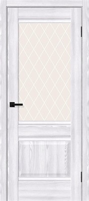 Межкомнатная дверь 200*70, Прима-3, Riviera Ice / White Сrystal , Эко Шпон sp2510BR_153-0822