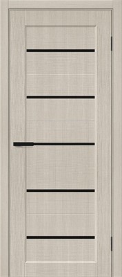 Межкомнатная дверь 200*70, Мода-22 Black Line, Cream Melinga , Эко Шпон sp2510BR_153-4440