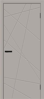 Межкомнатная дверь 200*60, Граффити-5.Д, Grey Pro , Винил sp2510BR_146-1579