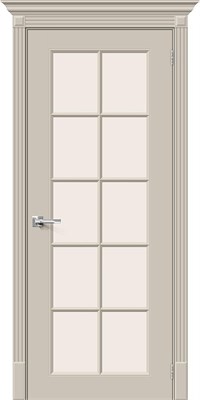 Межкомнатная дверь 200*70, Скинни-11.1, Creamy / Magic Fog , Эмаль sp2510BR_013-1451