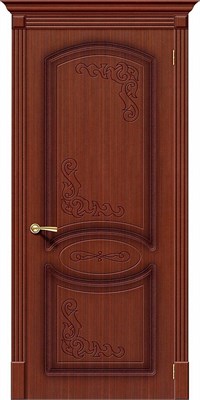 Межкомнатная дверь 200*60, Азалия, Ф-15 (Макоре) , Шпон sp2510BR_003-0023