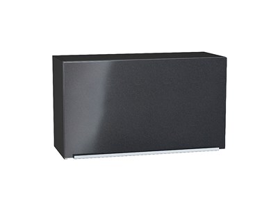 Шкаф верхний горизонтальный Фьюжн Graphite, Anthracite, 460, 800 В*Ш*Г 458*800*318, фасад МДФ  Anthracite, корпус  Graphite ms2510VVT_57228