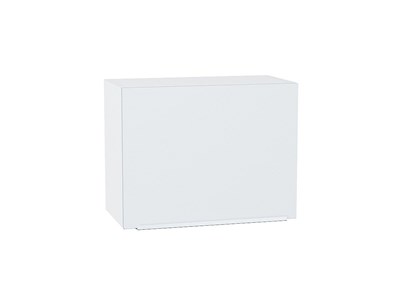Шкаф верхний горизонтальный Фьюжн Белый, Silky White, 460, 600 В*Ш*Г 458*600*318, фасад МДФ  Silky White, корпус  Белый ms2510VVT_57188