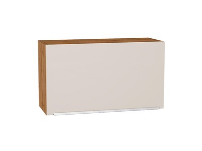 Шкаф верхний горизонтальный Фьюжн Дуб Вотан, Cream Silk, 460, 800 В*Ш*Г 458*800*318, фасад МДФ  Cream Silk, корпус  Дуб Вотан ms2510VVT_71875