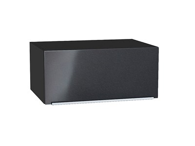 Шкаф верхний горизонтальный глубокий Фьюжн Graphite, Anthracite, 800 В*Ш*Г 358*800*576, фасад МДФ  Anthracite, корпус  Graphite ms2510VVT_45168