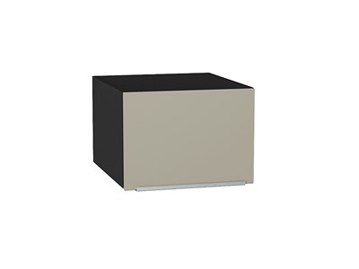 Шкаф верхний горизонтальный глубокий Фьюжн Graphite, Silky Grey, 500 В*Ш*Г 358*500*576, фасад МДФ  Silky Grey, корпус  Graphite ms2510VVT_51851