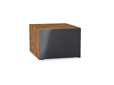 Шкаф верхний горизонтальный глубокий Фьюжн Дуб Вотан, Anthracite, 500 В*Ш*Г 358*500*576, фасад МДФ  Anthracite, корпус  Дуб Вотан ms2510VVT_60633