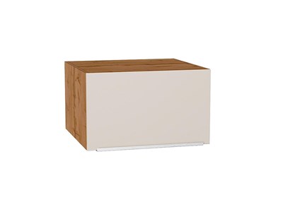 Шкаф верхний горизонтальный глубокий Фьюжн Дуб Вотан, Cream Silk, 600 В*Ш*Г 358*600*576, фасад МДФ  Cream Silk, корпус  Дуб Вотан ms2510VVT_71868