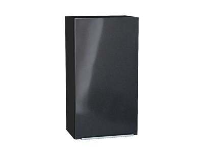Шкаф верхний с 1-ой дверцей Фьюжн Graphite, Anthracite, 920, 500 В*Ш*Г 920*500*320, фасад МДФ  Anthracite, корпус  Graphite ms2510VVT_45078