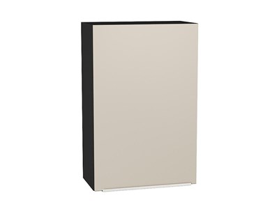 Шкаф верхний с 1-ой дверцей Фьюжн Graphite, Cream Silk, 920, 600 В*Ш*Г 920*600*320, фасад МДФ  Cream Silk, корпус  Graphite ms2510VVT_71934