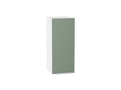 Шкаф верхний с 1-ой дверцей Фьюжн Белый, Silky Mint, 720, 300 В*Ш*Г 716*300*320, фасад МДФ  Silky Mint, корпус  Белый ms2510VVT_51952
