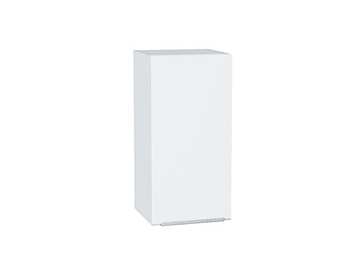 Шкаф верхний с 1-ой дверцей Фьюжн Белый, Silky White, 720, 350 В*Ш*Г 716*350*320, фасад МДФ  Silky White, корпус  Белый ms2510VVT_65084