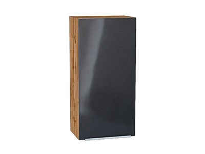 Шкаф верхний с 1-ой дверцей Фьюжн Дуб Вотан, Anthracite, 920, 450 В*Ш*Г 920*450*320, фасад МДФ  Anthracite, корпус  Дуб Вотан ms2510VVT_60806