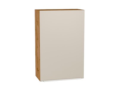 Шкаф верхний с 1-ой дверцей Фьюжн Дуб Вотан, Cream Silk, 920, 600 В*Ш*Г 920*600*320, фасад МДФ  Cream Silk, корпус  Дуб Вотан ms2510VVT_71922