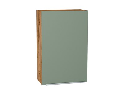Шкаф верхний с 1-ой дверцей Фьюжн Дуб Вотан, Silky Mint, 920, 600 В*Ш*Г 920*600*320, фасад МДФ  Silky Mint, корпус  Дуб Вотан ms2510VVT_60778