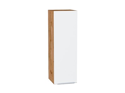 Шкаф верхний с 1-ой дверцей Фьюжн Дуб Вотан, Silky White, 920, 300 В*Ш*Г 920*300*320, фасад МДФ  Silky White, корпус  Дуб Вотан ms2510VVT_60744