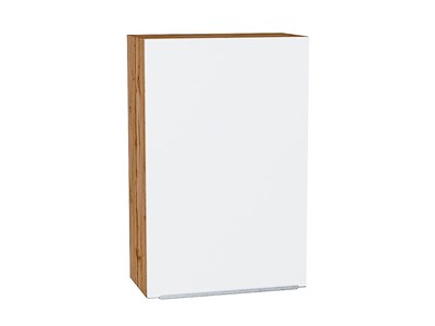 Шкаф верхний с 1-ой дверцей Фьюжн Дуб Вотан, Silky White, 920, 600 В*Ш*Г 920*600*320, фасад МДФ  Silky White, корпус  Дуб Вотан ms2510VVT_60748