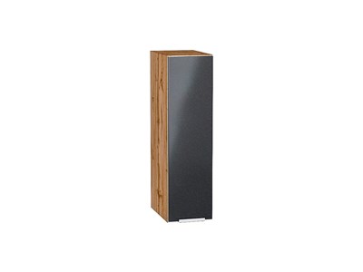Шкаф верхний бутылочница Фьюжн Дуб Вотан, Anthracite, 720, 200 В*Ш*Г 716*200*320, фасад МДФ  Anthracite, корпус  Дуб Вотан ms2510VVT_60613
