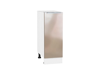 Шкаф нижний с 1-ой дверцей Фьюжн Белый, Gallant, 300 В*Ш*Г 816*300*480, фасад МДФ  Gallant, корпус  Белый ms2510VVT_36805