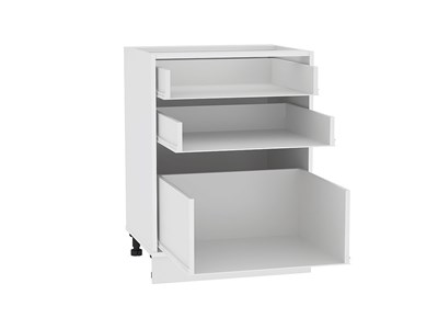 Каркас нижнего шкафа с 3-мя ящиками Н 603 Белый В*Ш*Г 816*600*462 ms2510VVT_084-0059 (29752)