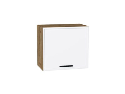 Шкаф верхний горизонтальный Фрейм Дуб Вотан, White Silk, 460, 500 В*Ш*Г 458*500*324, фасад МДФ  White Silk, корпус  Дуб Вотан ms2510VVT_71665